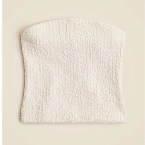 NWT J. CrewSz M Bubble-knit Tube Top in Summer Linen $3950